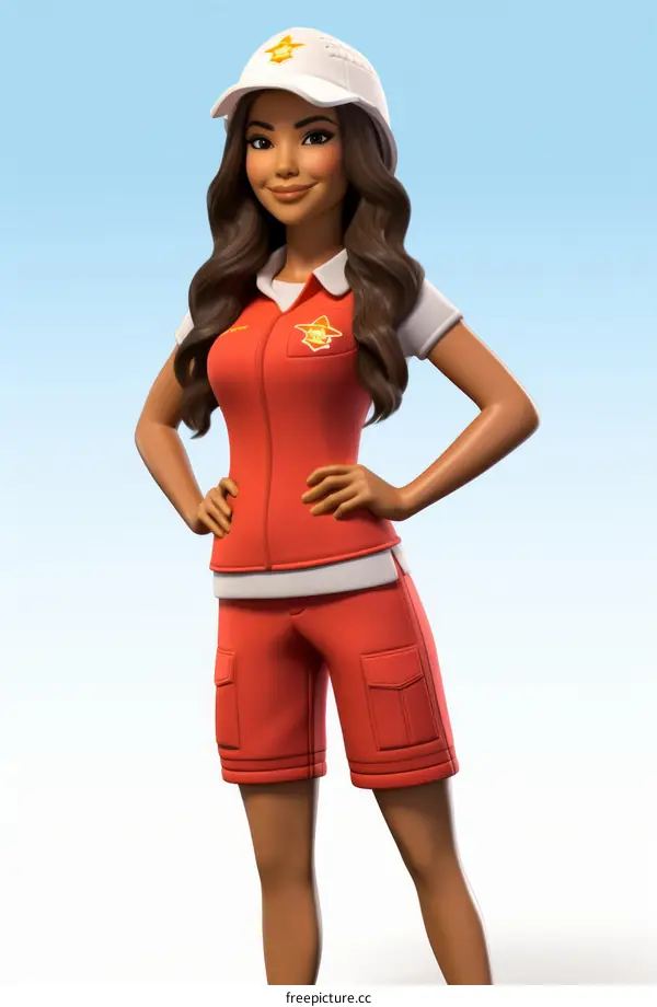 Lifeguard on duty standing by the pool