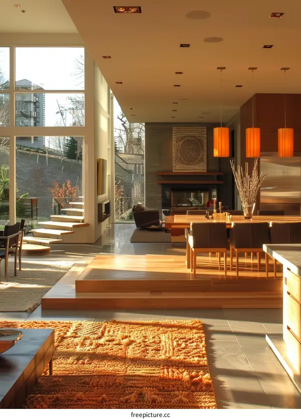 Modern Open-Plan House with Bright and Airy Interior