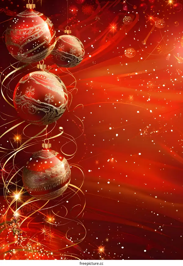 Red Christmas Ornament