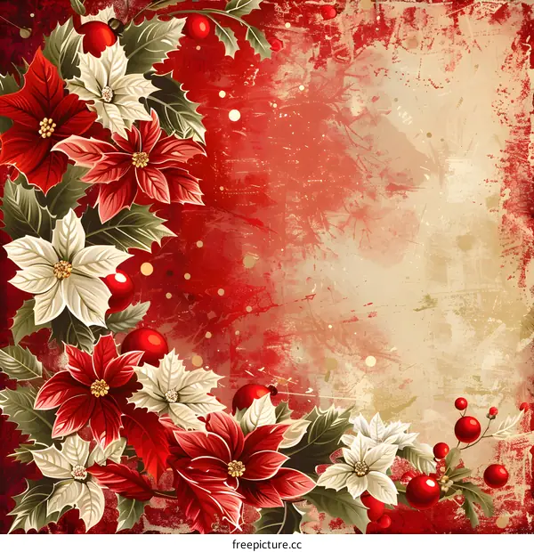 Christmas poinsettia