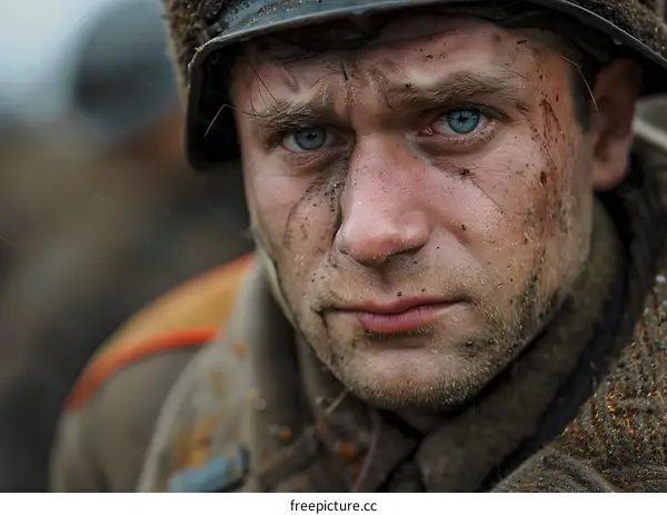 Portrait of a Young Soldier