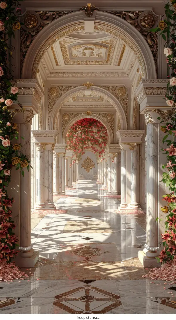 Stunning Interior of a European-Style Promenade