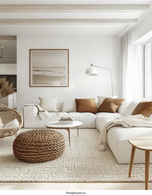 Modern Minimalist Living Room Interior Design