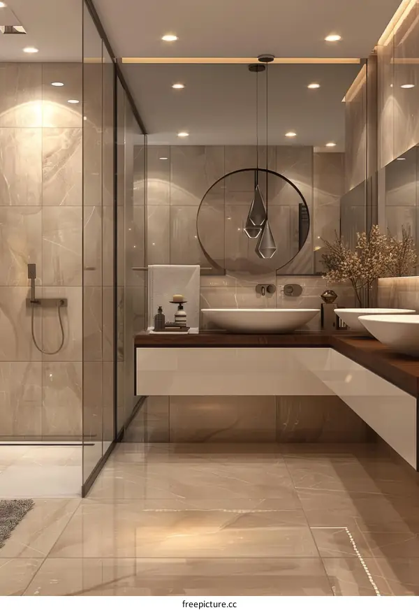 Modern Luxury Bathroom Interior Design