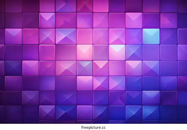 Purple And Blue Geometric Background