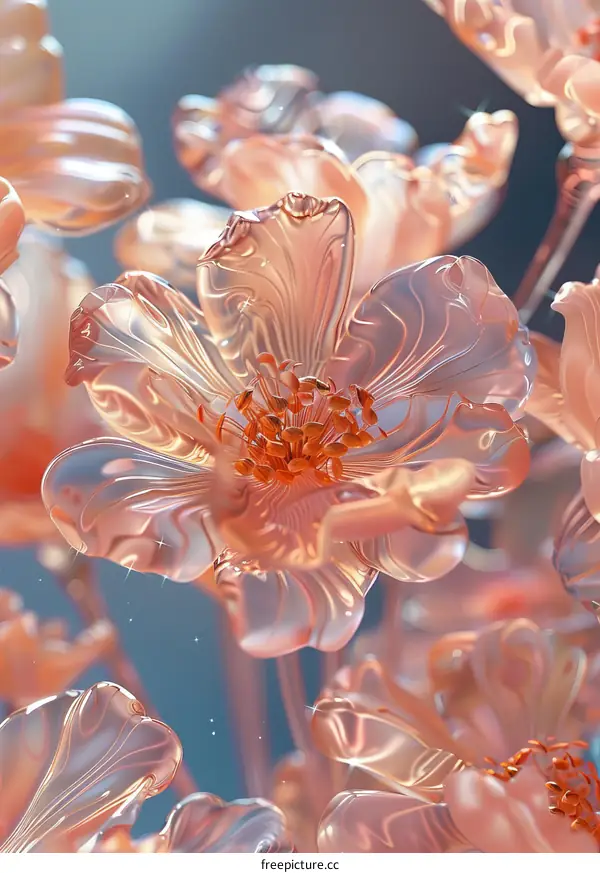 Abstract Floral Still Life Art