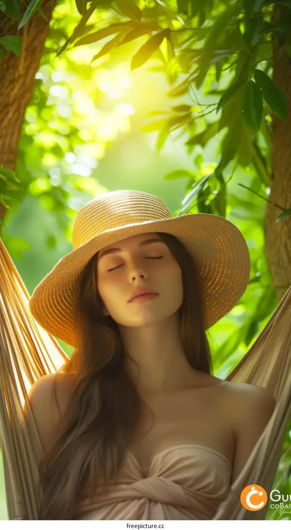 Relaxing in the summer sun