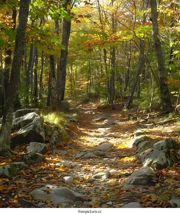 Autumn Forest Path