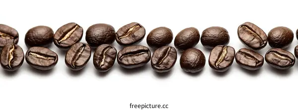 Roasted Coffee Beans Background Image