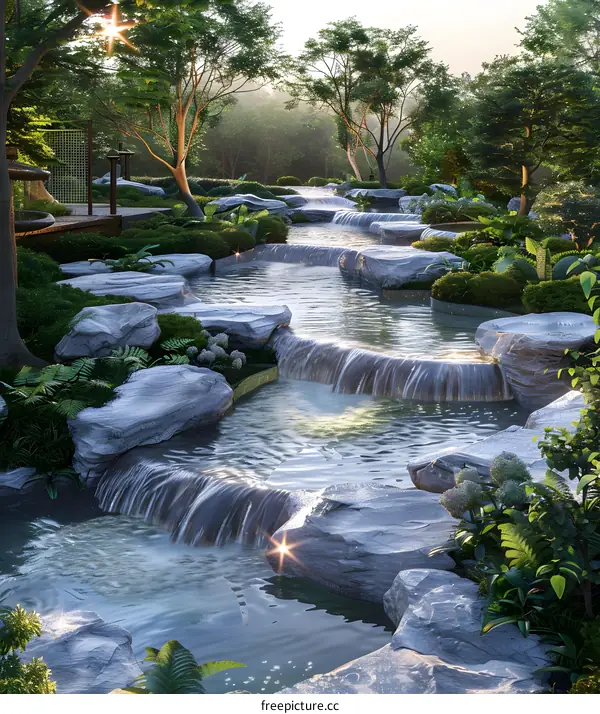 Landscape design renderings