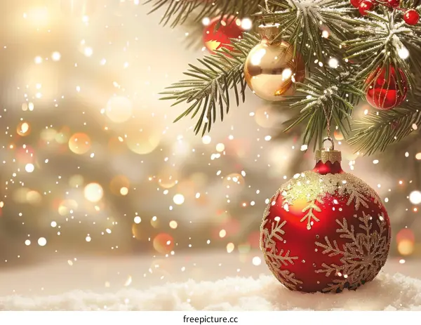 Christmas Tree With Ornaments