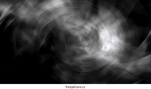 Abstract Gray and White Swirling Design