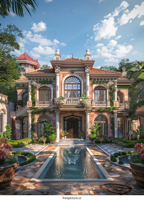 Spectacular Villa Surrounded by Tropical Greenery