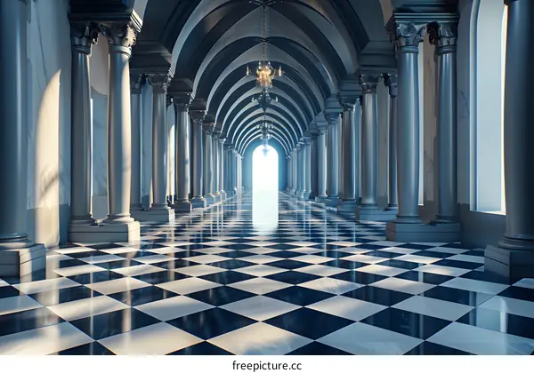 Futuristic Sci-Fi Corridor