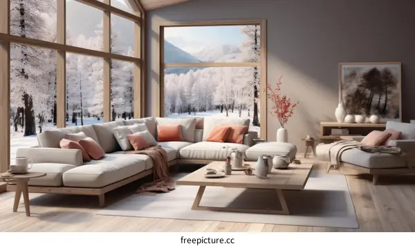 Modern Minimalist Living Room Design