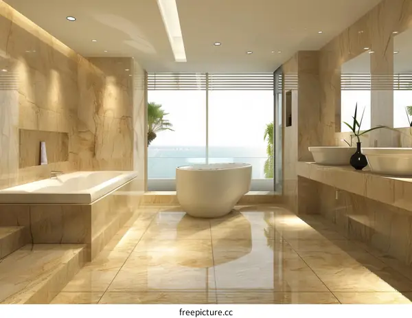 Luxury Modern Bathroom Interior Design