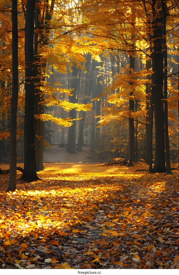 The golden forest