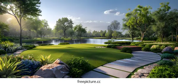 Landscape Design的效果图