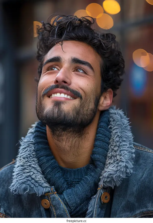 Handsome Man with a Stylish Look