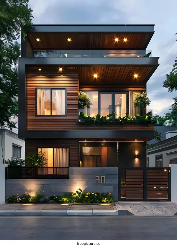 A modern style house