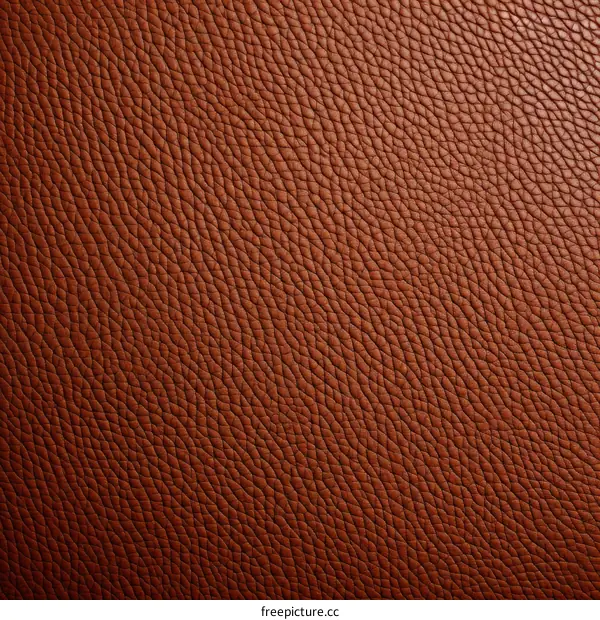 Brown Leather Texture Close Up