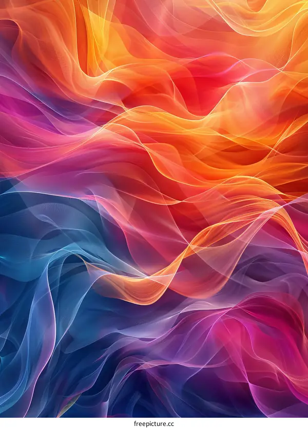 Colorful Wavy Pattern