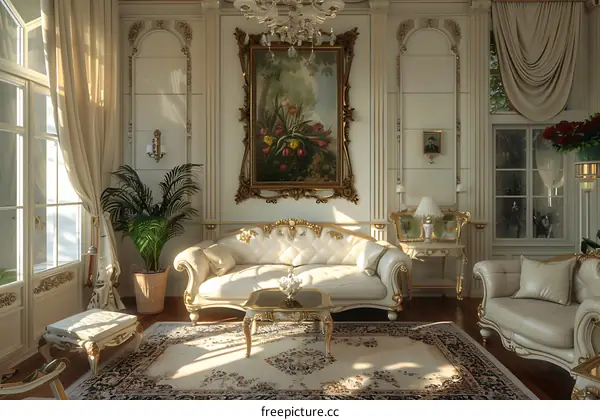 European-style living room