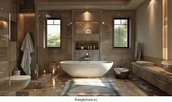 Luxury Modern Bathroom Interior Design
