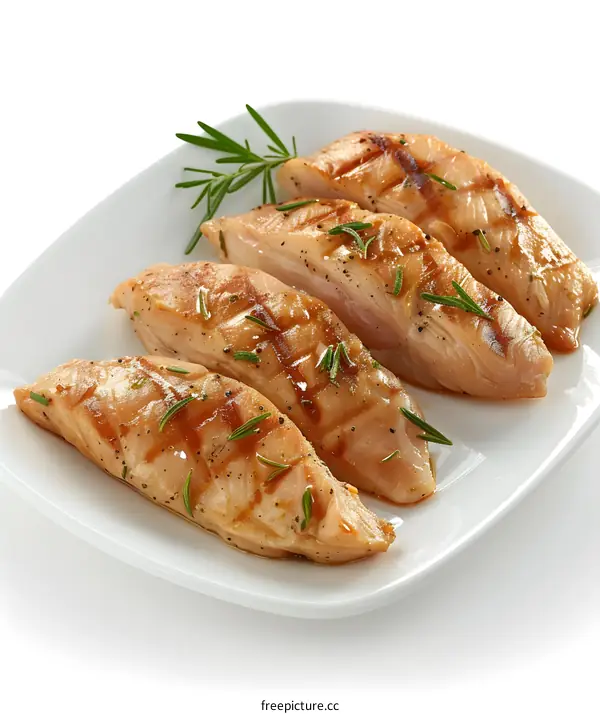 Grilled Chicken Breast with Rosemary