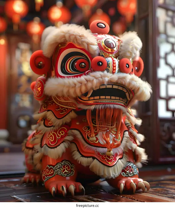 Lion dance