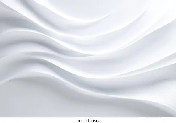 Abstract White Fabric Texture Background