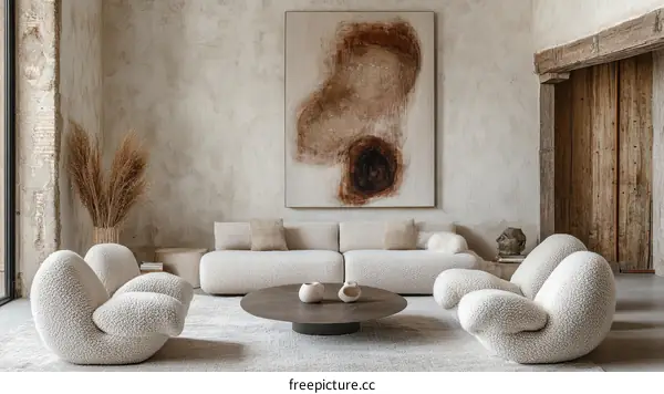 Modern Minimalist Living Room Interior Design