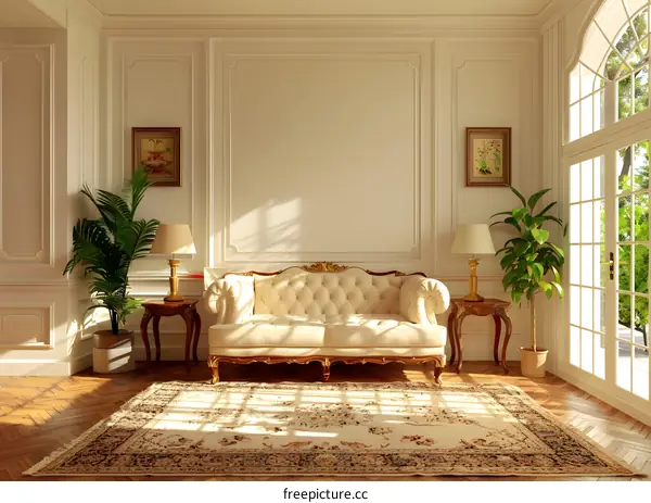 Bright and Airy Living Room