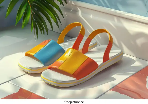 Colorful Summer Sandals