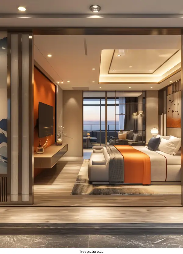 Modern Luxury Bedroom Interior Design