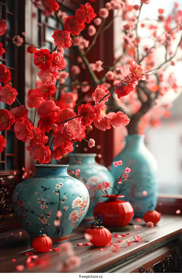 Chinese New Year Flower Arrangement