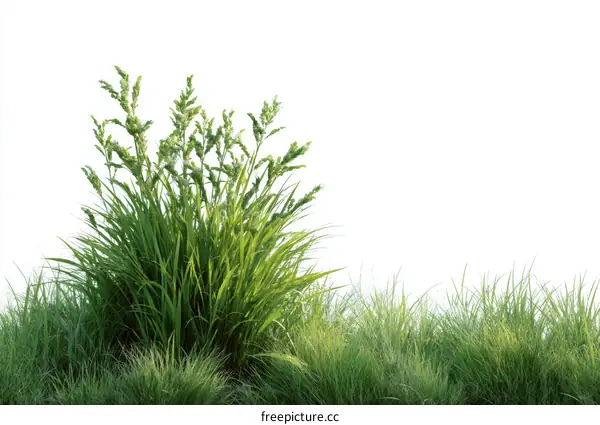Green Grass Landscape Illustration