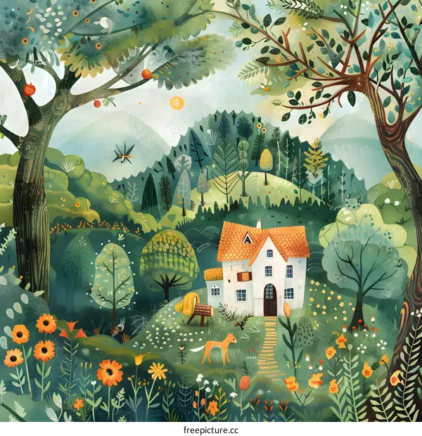 Charming Cottage In The Woods