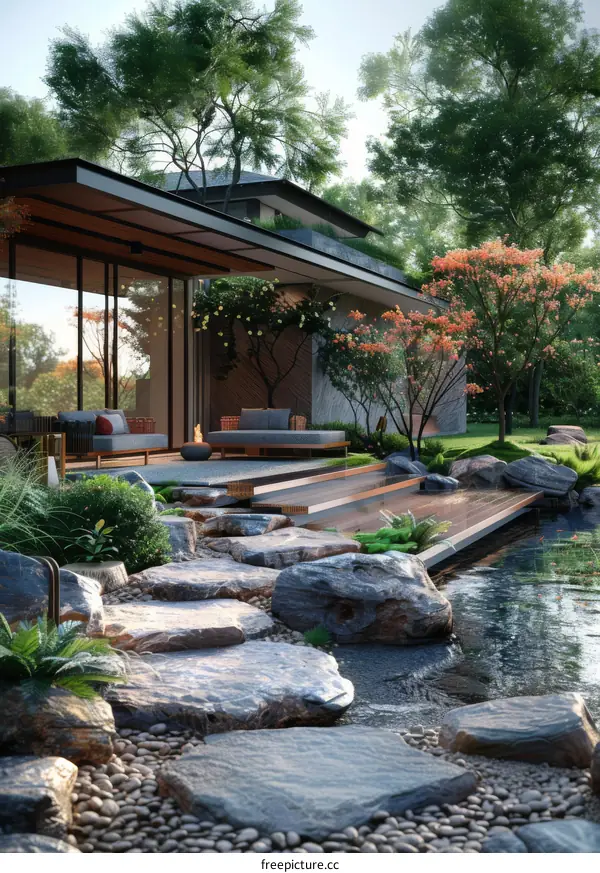 Zen Japanese Garden Design: Modern Landscape Architecture