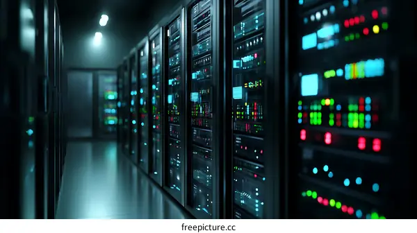 Modern Server Room Interior Design