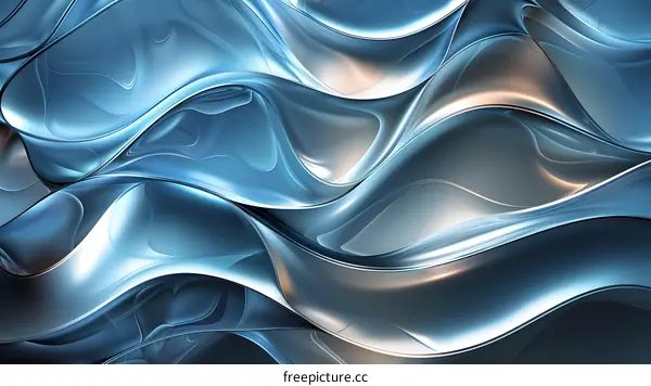Abstract Fluid Waves Background
