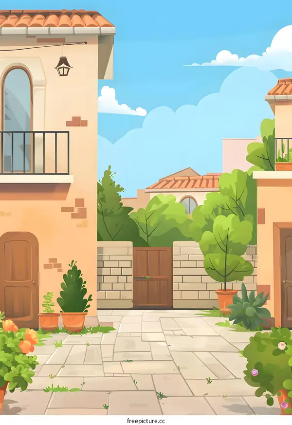 Summer  Day  in  a  Small  Town