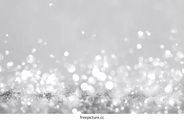 Abstract Silver Glitter Background Design