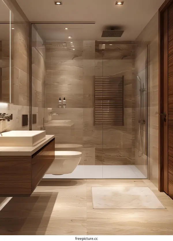 Modern Elegant Bathroom Interior Design