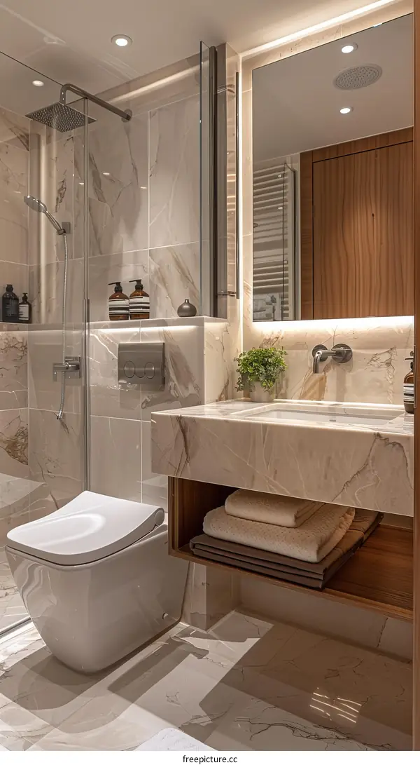 Modern Luxury Bathroom Interior Design