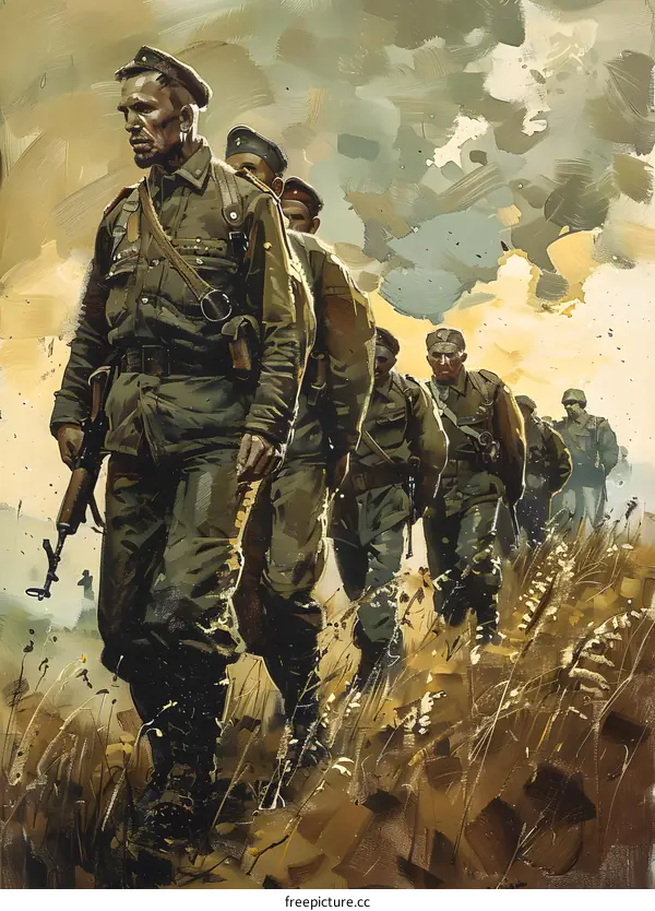 Soviet soldiers in Afghanistan