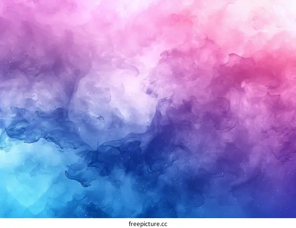Abstract Colorful Smoke Background