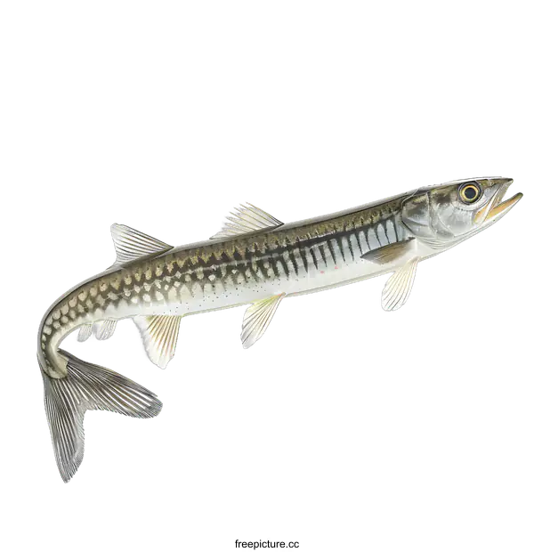 [Transparent Background PNG]Fish on a white background
