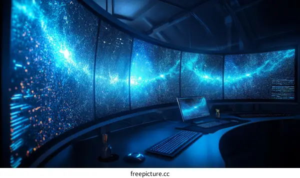 Multi-Screen Visualization of Data Flow