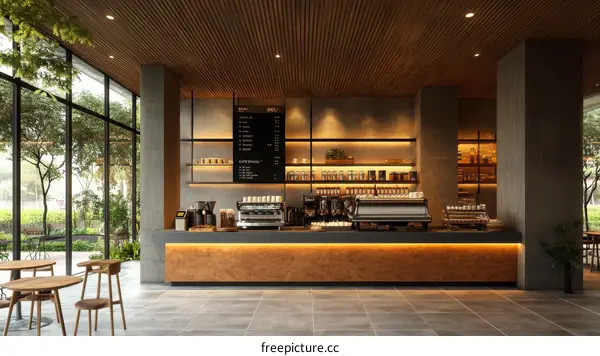 Modern Coffee Shop Interior Design